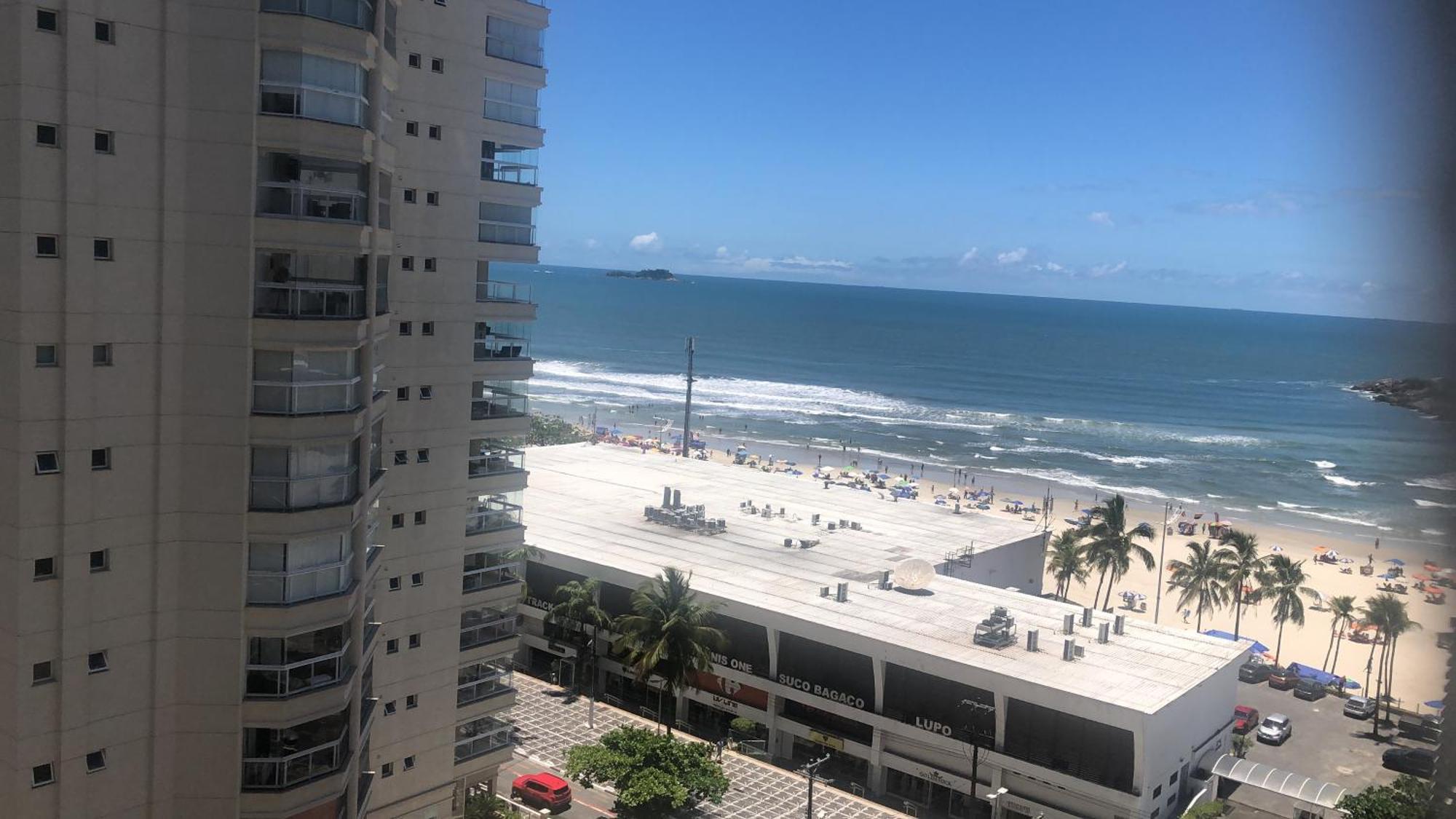 Guaruja Pitangueiras Apto Na Praia المظهر الخارجي الصورة